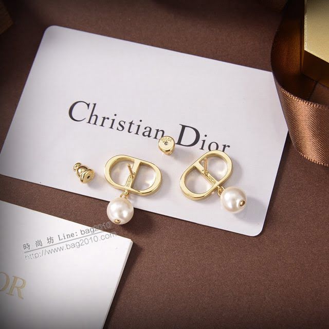 Dior飾品 2021新款DIOR迪奧字母耳釘耳環  zgd1399
